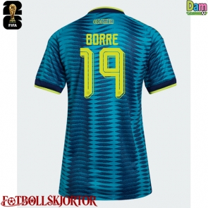 Colombia Rafael Santos Borre #19 Bortatröja Dam VM 2026 Kortärmad